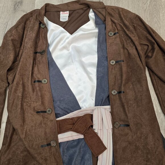 vintage Disney Pirates Of The Caribbean Jack Sparrow Halloween Costume Gasparill - Picture 4 of 8